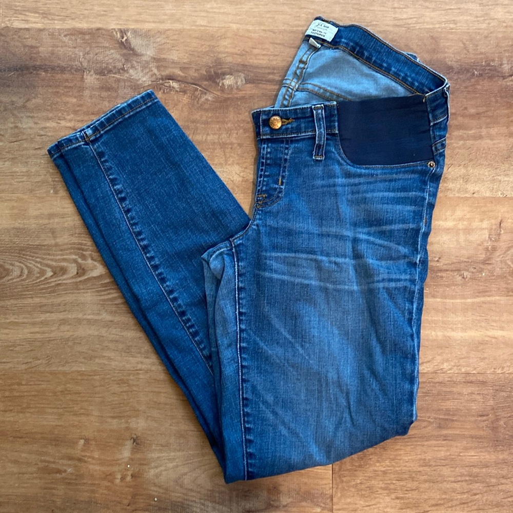 J.Crew maternity toothpick jeans